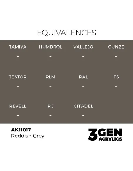 Reddish Grey 17ml - AK Interactive AK11017