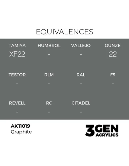 Graphite 17ml - AK Interactive AK11019