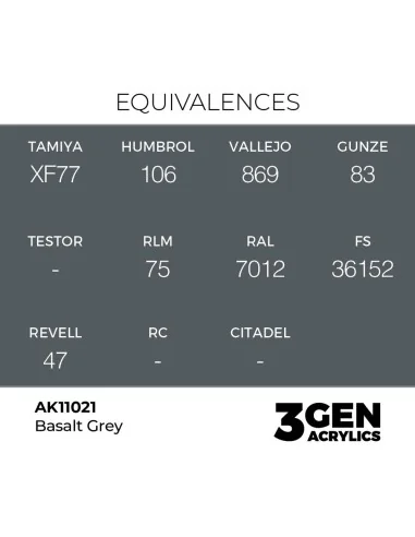 Basalt Grey 17ml - AK Interactive AK11021