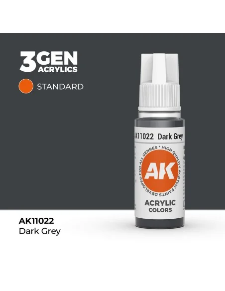 Dark Grey 17ml - AK Interactive AK11022