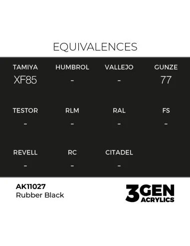 [NO_DESC] Rubber Black 17ml - AK Interactive AK11027