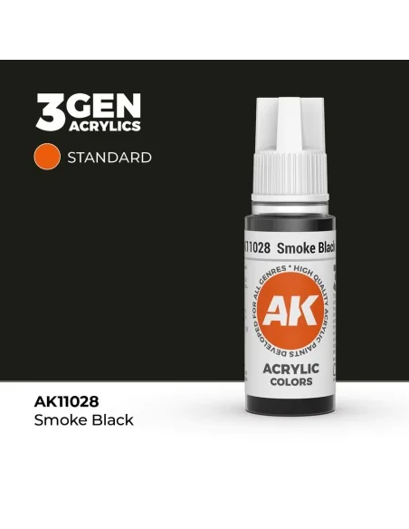 Smoke Black 17ml - AK Interactive AK11028