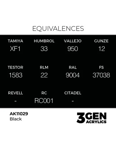 Black 17ml - AK Interactive AK11029