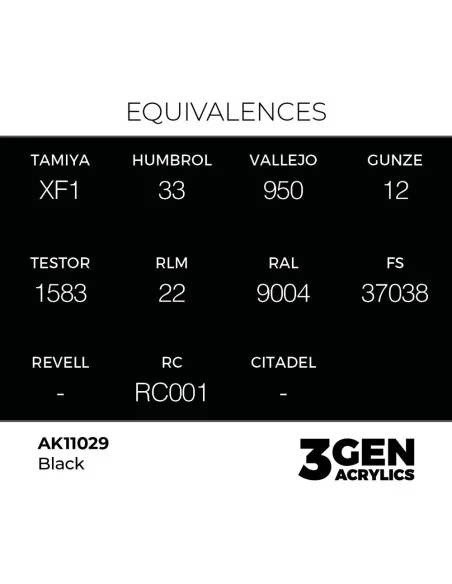 [NO_DESC] Black 17ml - AK Interactive AK11029