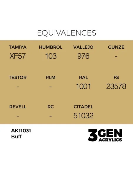 Buff 17ml - AK Interactive AK11031