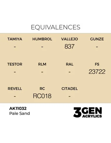[NO_DESC] Pale Sand 17ml - AK Interactive AK11032