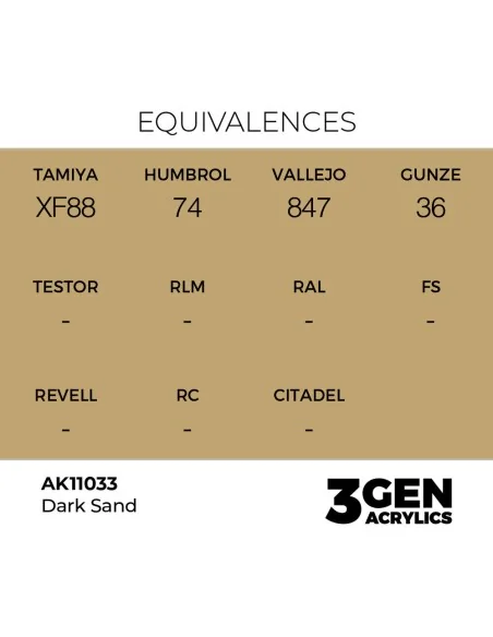 Dark Sand 17ml - AK Interactive AK11033