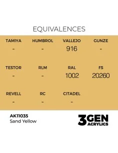 Sand Yellow 17ml - AK Interactive AK11035 2