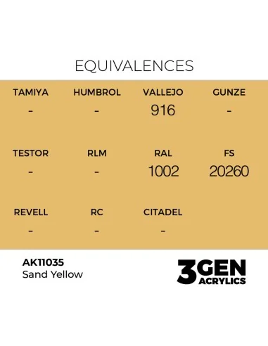 Sand Yellow 17ml - AK Interactive AK11035