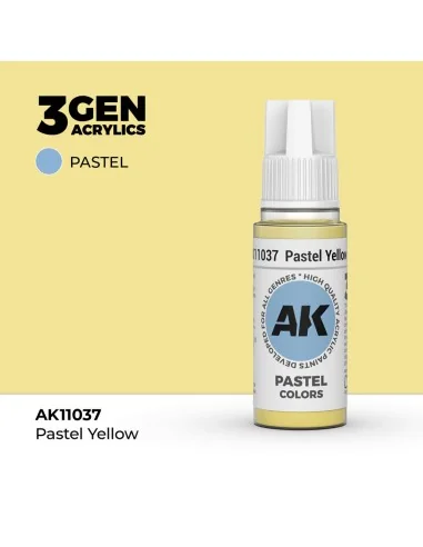 Pastel Yellow 17ml - AK Interactive AK11037
