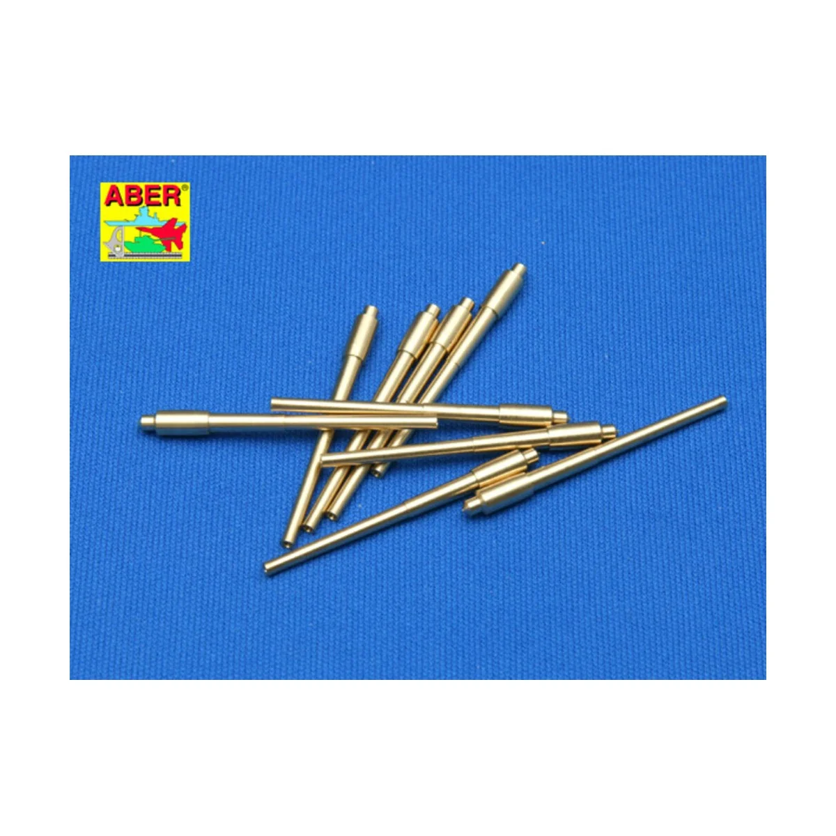 Set of 9 pcs 406 mm barrels Missouri, 1/350 - Aber Models RE-350 L04