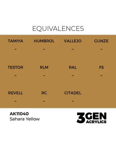 [NO_DESC] Sahara Yellow 17ml - AK Interactive AK11040
