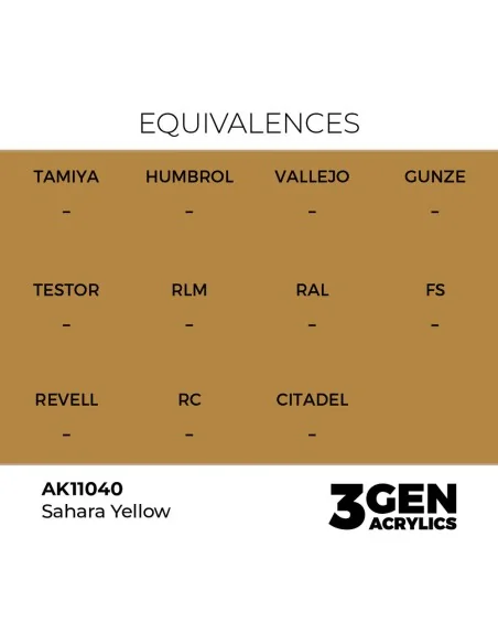 Sahara Yellow 17ml - AK Interactive AK11040