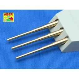 Set of 9 pcs 406 mm long barrels North Carolina, 1/350 - Aber Model...