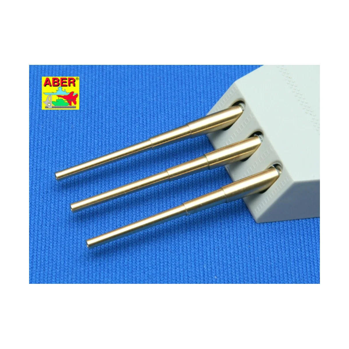 Set of 9 pcs 406 mm long barrels North Carolina, 1/350 - Aber Model... Set of 9 pcs 406 mm long barrels North Carolina, 1/350 - Aber Model...