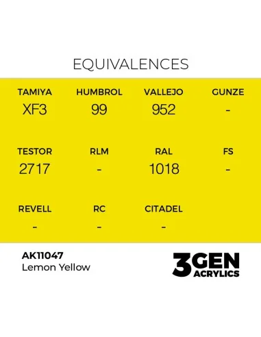 Lemon Yellow 17ml - AK Interactive AK11047