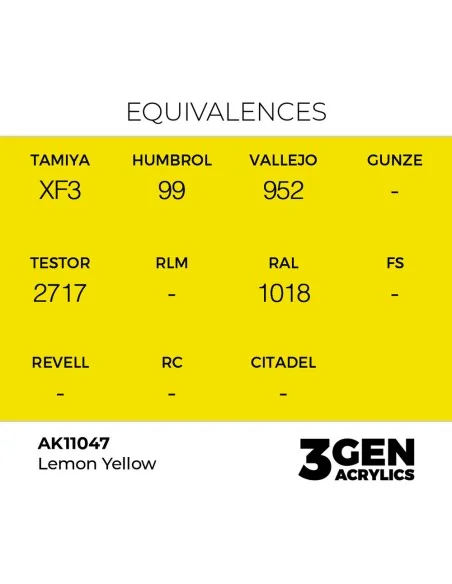 Lemon Yellow 17ml - AK Interactive AK11047