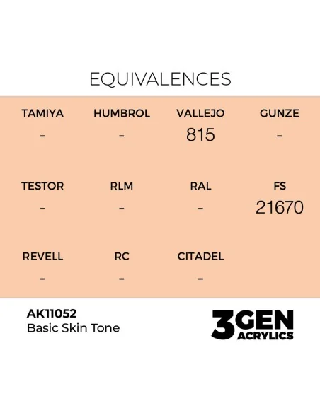 Basic Skin Tone 17ml - AK Interactive AK11052