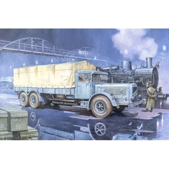 Vomag 8 LR LKW WWII German Heavy Truck - Roden 738