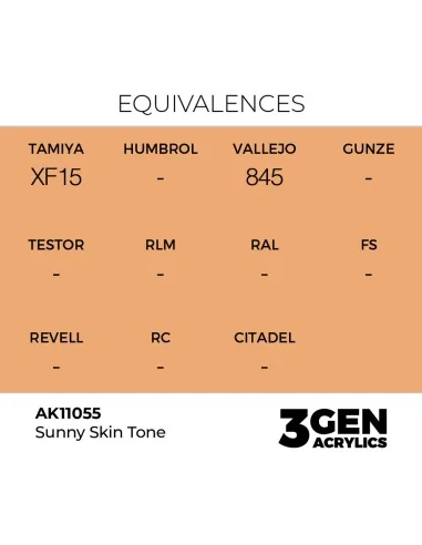 [NO_DESC] Sunny Skin Tone 17ml - AK Interactive AK11055
