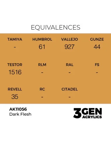 Dark Flesh 17ml - AK Interactive AK11056