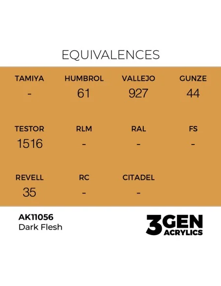 Dark Flesh 17ml - AK Interactive AK11056