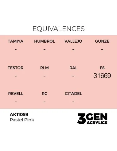 Pastel Pink 17ml - AK Interactive AK11059