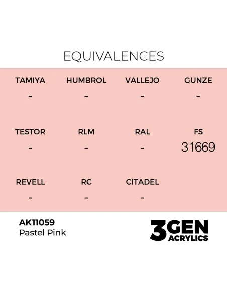 [NO_DESC] Pastel Pink 17ml - AK Interactive AK11059