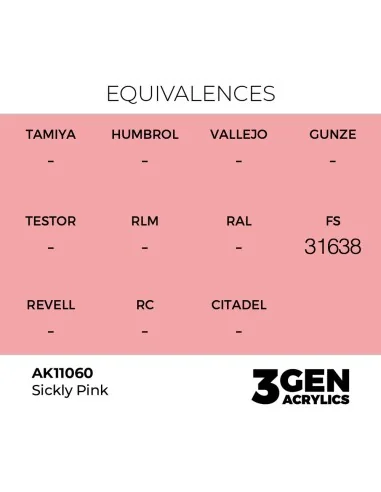 Sickly Pink 17ml - AK Interactive AK11060