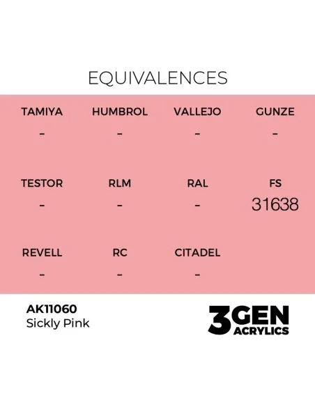 Sickly Pink 17ml - AK Interactive AK11060