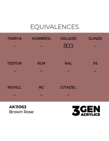 Brown Rose 17ml - AK Interactive AK11063