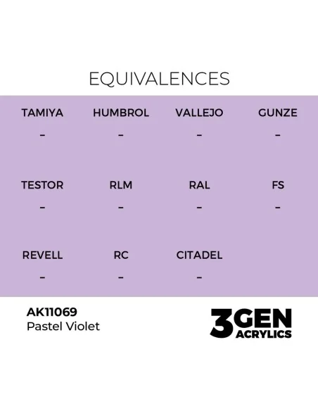 Pastel Violet 17ml - AK Interactive AK11069