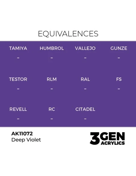 Deep Violet 17ml - AK Interactive AK11072