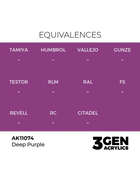 [NO_DESC] Deep Purple 17ml - AK Interactive AK11074