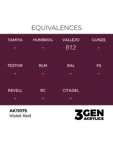 Violet Red 17ml - AK Interactive AK11075
