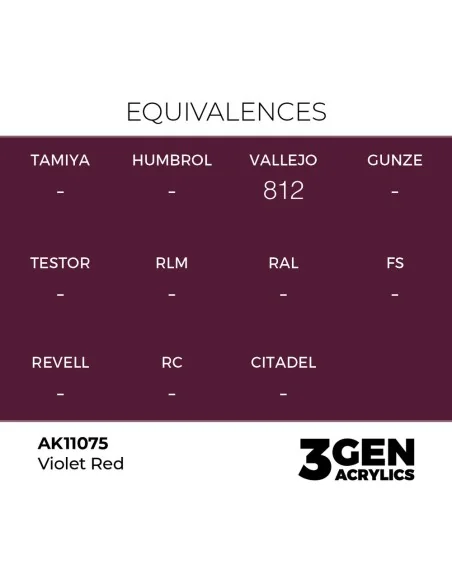 Violet Red 17ml - AK Interactive AK11075