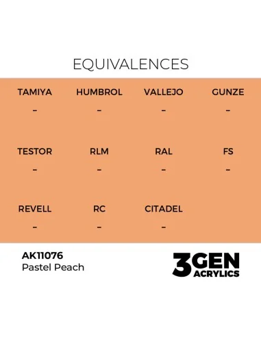 [NO_DESC] Pastel Peach 17ml - AK Interactive AK11076