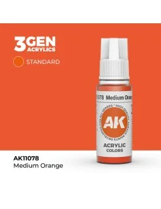 [NO_DESC] Medium Orange 17ml - AK Interactive AK11078