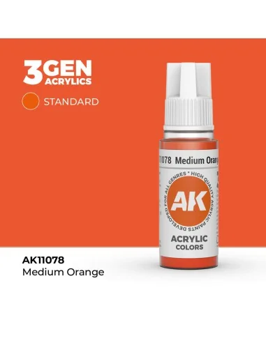 Medium Orange 17ml - AK Interactive AK11078