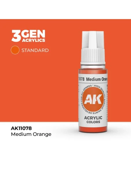 Medium Orange 17ml - AK Interactive AK11078
