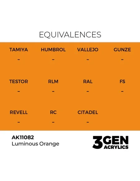 Luminous Orange 17ml - AK Interactive AK11082