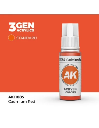 Cadmium Red 17ml - AK Interactive AK11085