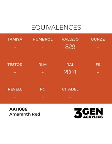Amaranth Red 17ml - AK Interactive AK11086