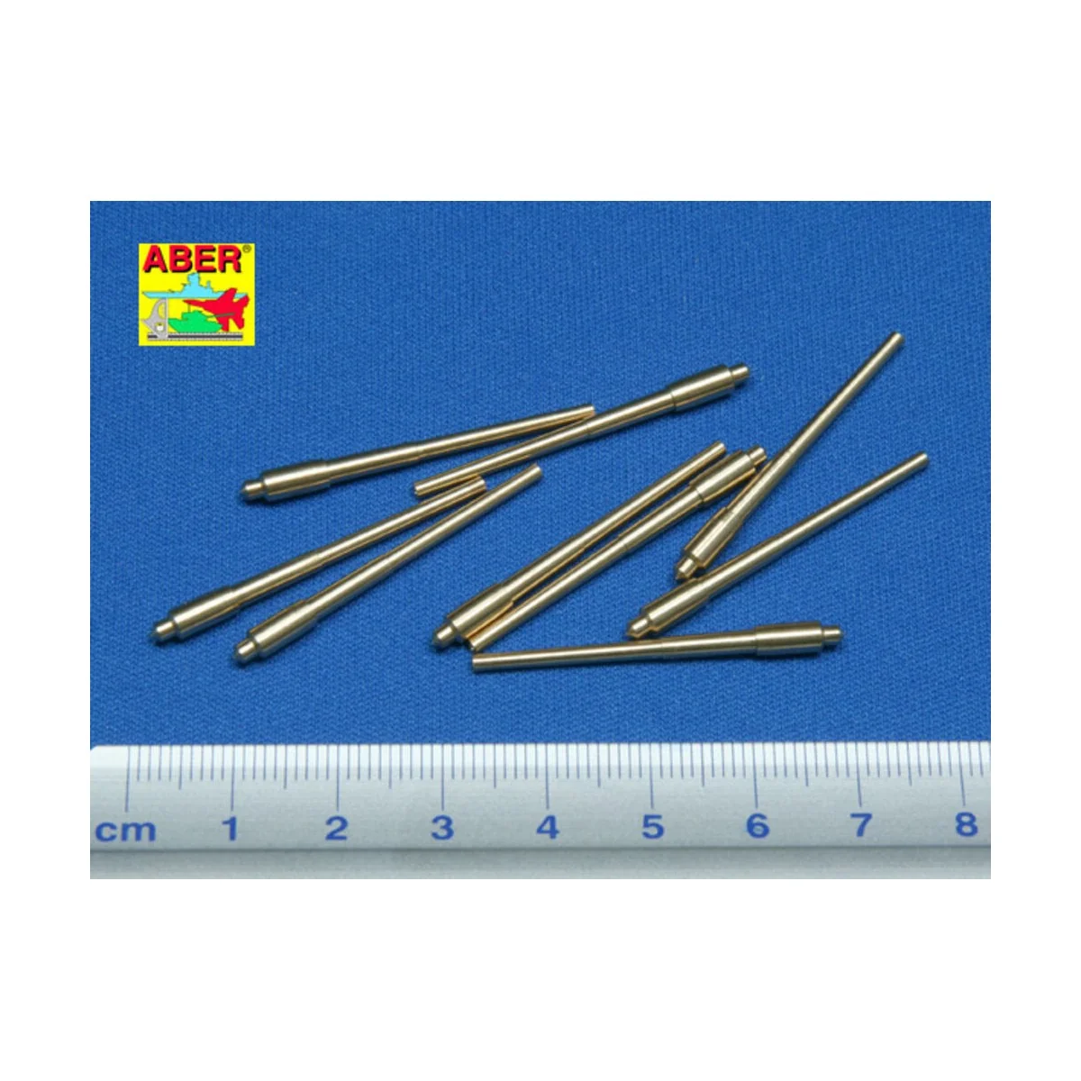 Set of 9 pcs 406 mm short barrels for North Carolina, 1/350 - Aber ...