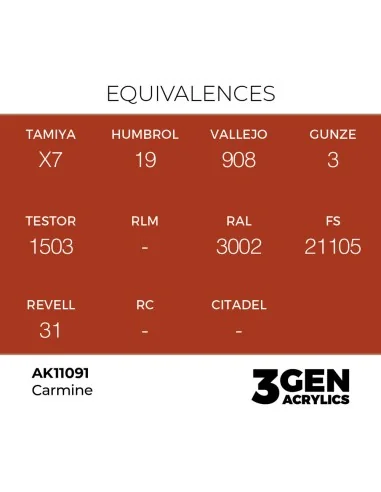 Carmine 17ml - AK Interactive AK11091