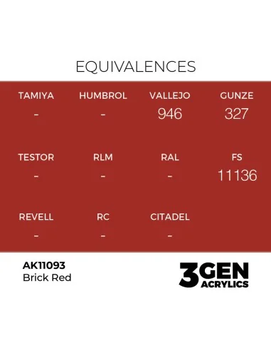 Brick Red 17ml - AK Interactive AK11093