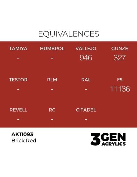 Brick Red 17ml - AK Interactive AK11093