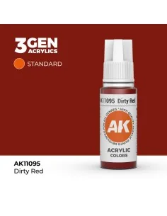 [NO_DESC] Dirty Red 17ml - AK Interactive AK11095