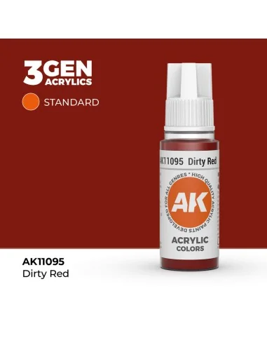 Dirty Red 17ml - AK Interactive AK11095
