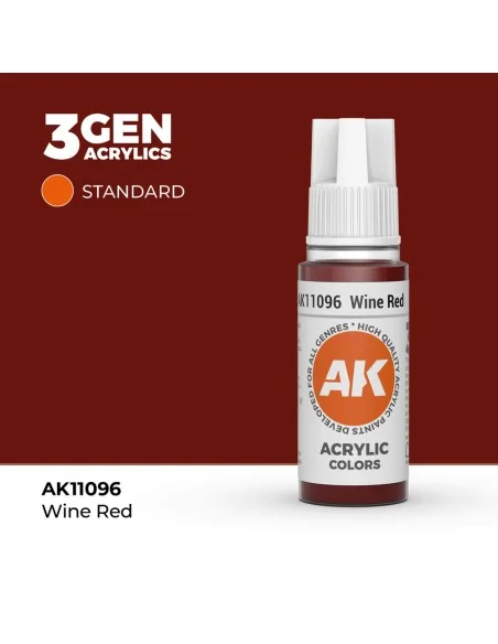 [NO_DESC] Wine Red 17ml - AK Interactive AK11096